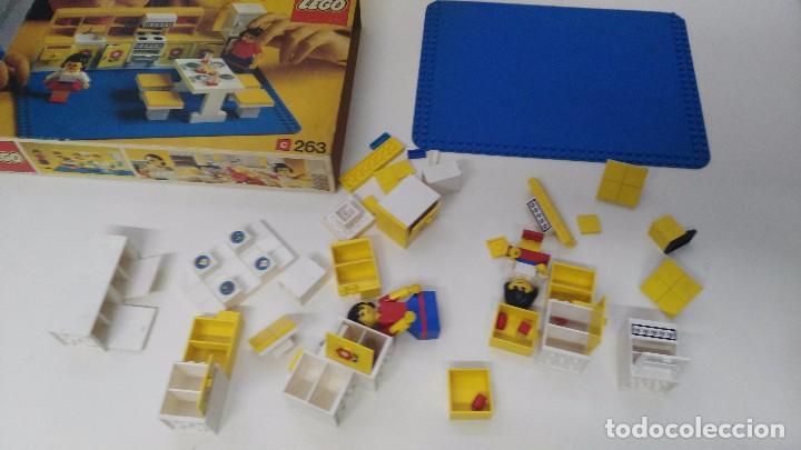 Juegos construcci&oacute;n - LEGO: antigua caja de lego ref 263 - Foto 3