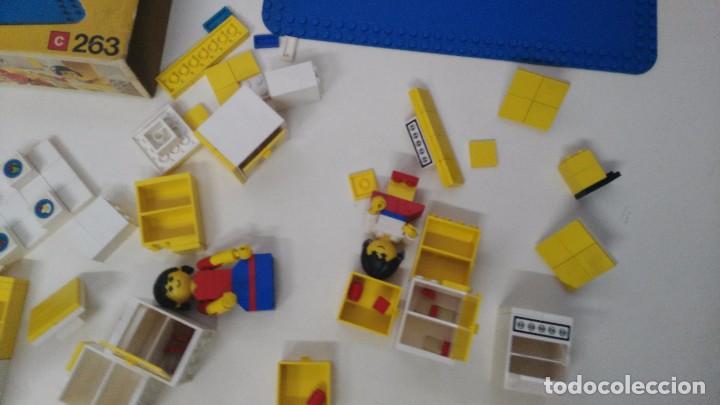 Juegos construcci&oacute;n - LEGO: antigua caja de lego ref 263 - Foto 6
