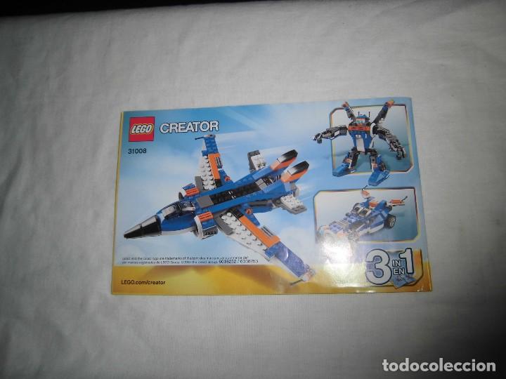 Juegos construcci&oacute;n - LEGO: LEGO CREATOR 31009.-.MANUAL DE MONTAJE - Foto 4