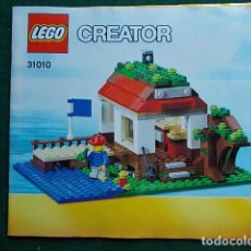 Juegos construcción - Lego: INSTRUCCIONES DE MONTAJE LEGO CREATOR 31010. Lote 105967655