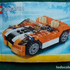 Juegos construcción - Lego: INSTRUCCIONES DE MONTAJE LEGO CREATOR 31017. Lote 105967779
