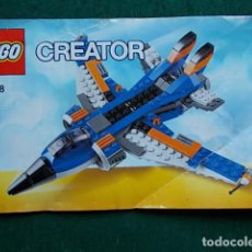 Juegos construcción - Lego: INSTRUCCIONES DE MONTAJE LEGO CREATOR 31008. Lote 105967843