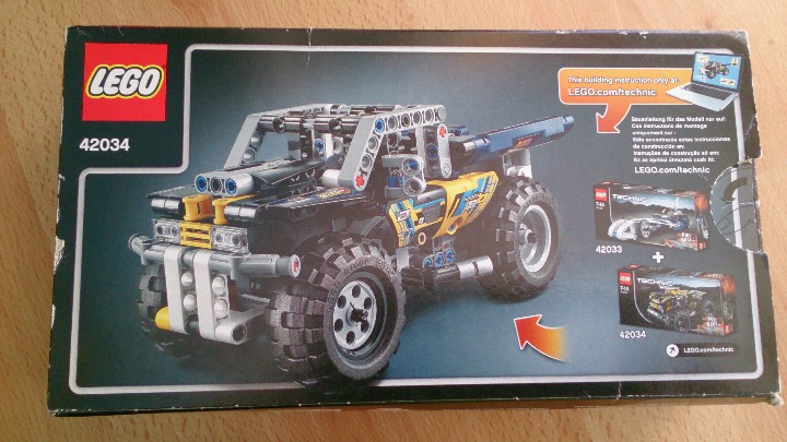Juegos construcci&oacute;n - LEGO: Lego Technic 42034 coche - Foto 2