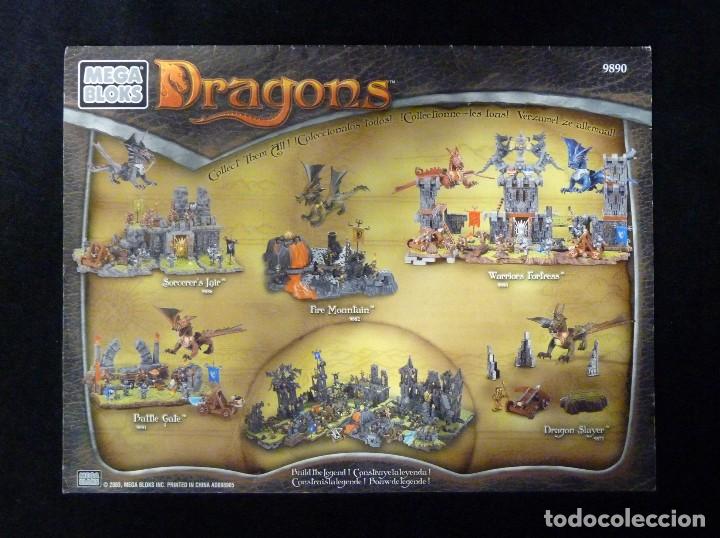 Juegos construcci&oacute;n - LEGO: MANUAL DE MONTAJE MEGA BLOKS DRAGONS 9890 - Foto 4