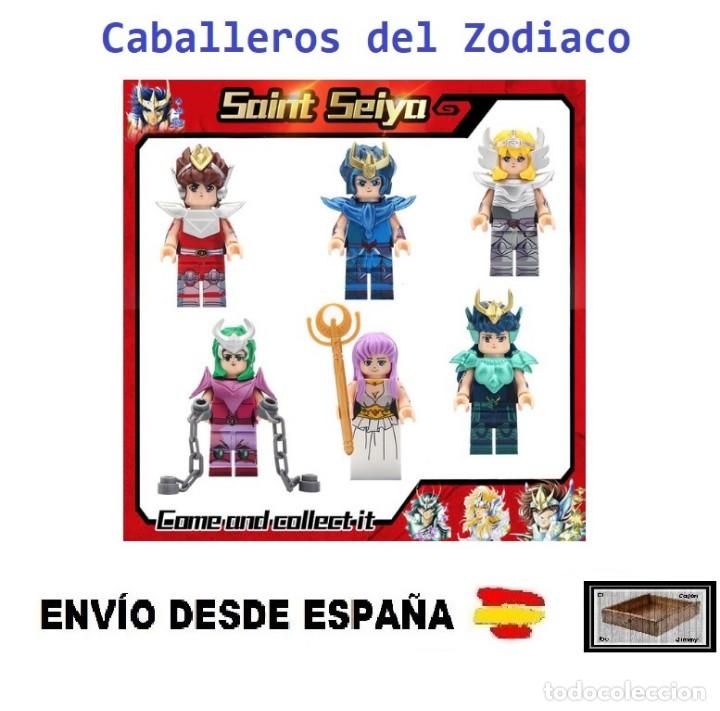 los caballeros del zodiaco lego