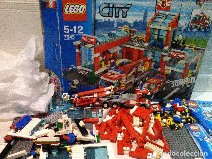 lego city de bomberos