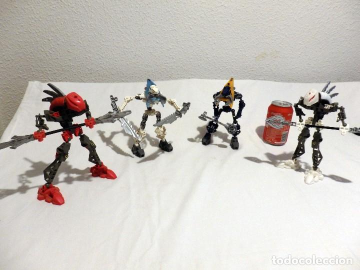 Juegos construcci&oacute;n - LEGO: 4 robot lego bionicle