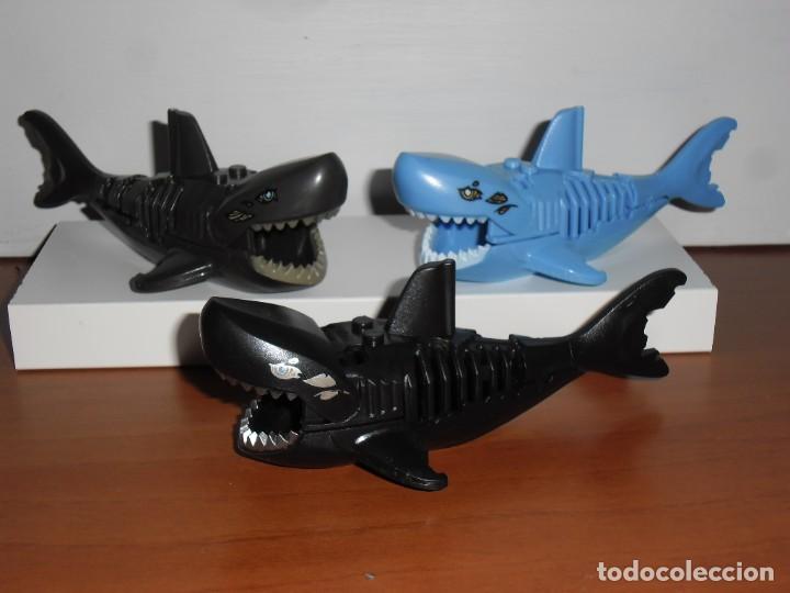 tiburones de lego