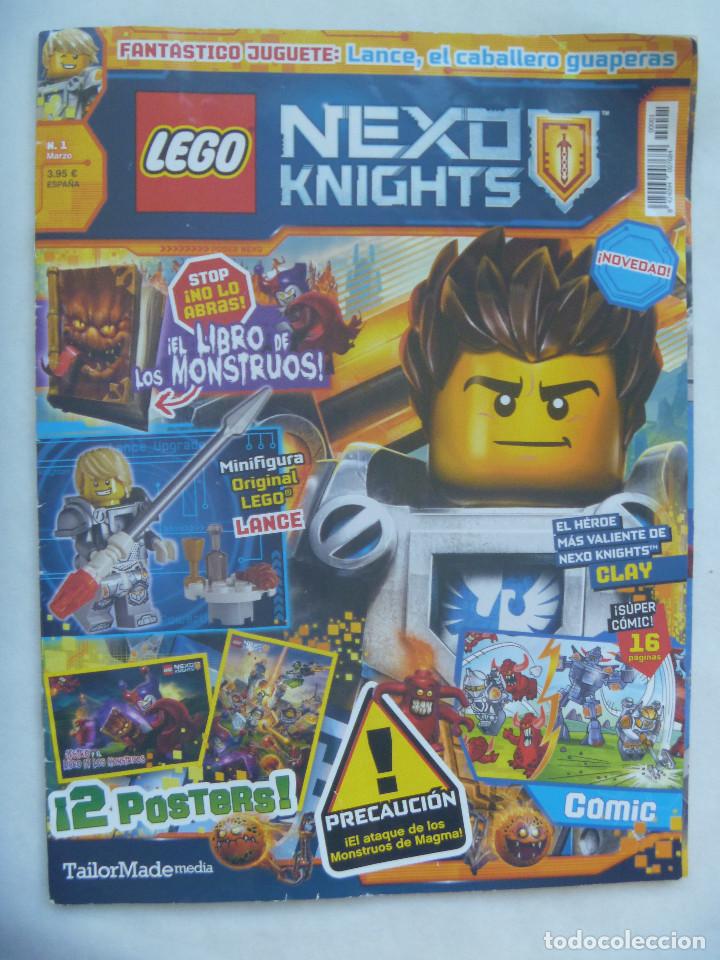 revista , nexo knigts . nº 1. sin el muñeq Comprar Juegos construcción Lego antiguos en todocoleccion - 145783308