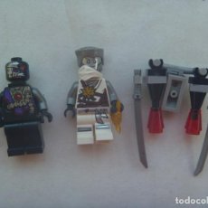 Juegos construcción - Lego: LOTE DE LEGO : 3 FIGURAS DE LA GUERRA DE LAS GALAXIAS : 2 FIGURAS Y ARMAS. Lote 144617234