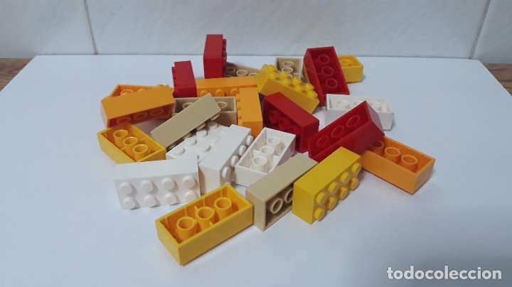 Jogos constru&ccedil;&atilde;o - LEGO: L036 LEGO: LOTE 25 BLOQUES Rectangulares (4x2)