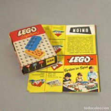 Juegos construcción - Lego: ULTRA RARO. LEGO SISTEMA. 17 SEÑALIZACIÓNES EN SU CAJA. 1950-1959. Lote 153584394