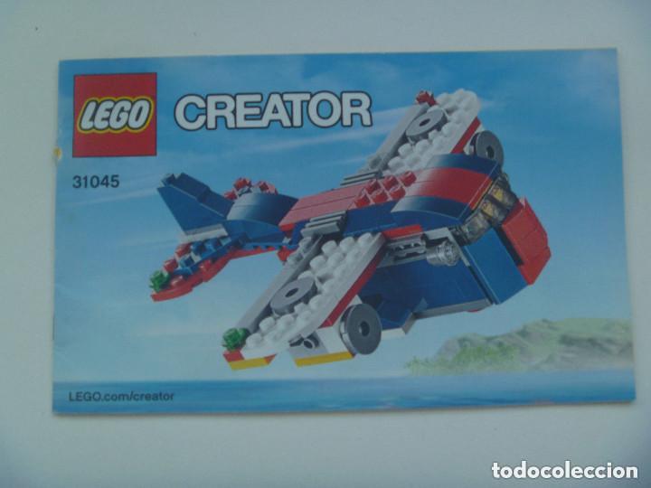 paracaídas Terminal Puede ser ignorado lego : instrucciones de montaje del avion lego - Comprar Juegos  construcción Lego antiguos en todocoleccion - 157815266