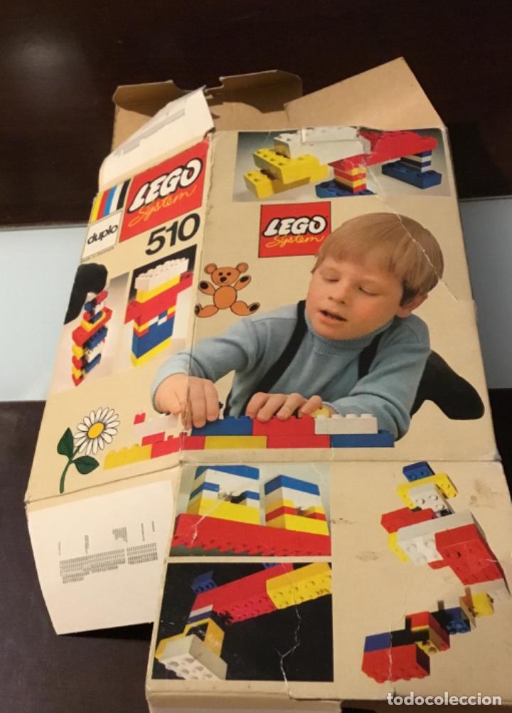 Juegos construcción - LEGO: Muy antiguo LEGO caja vacía