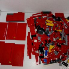 Juegos construcción - Lego: LOTE DESPIEZE LEGO ESCUDERIA FERRARI 710 GRAMOS EN PIEZAS. Lote 165089442