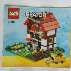 Juegos construcción - Lego: LEGO CREATOR 31010 MANUAL INSTRUCCIONES. Lote 171324490