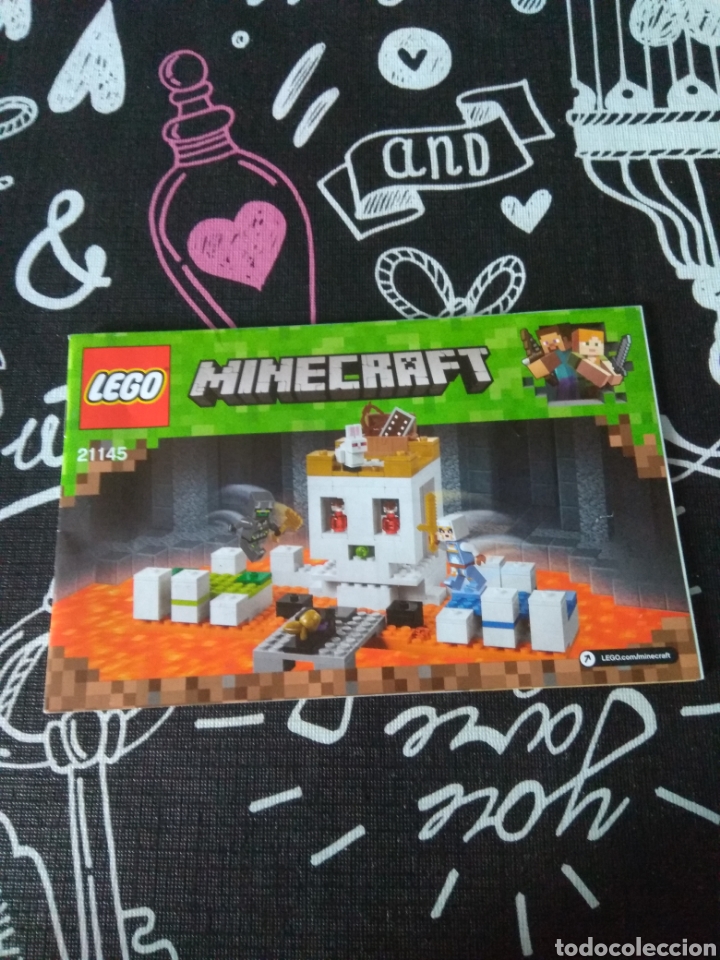 lego minecraft calavera