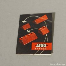 Juegos construcción - Lego: RARO. PLANO DE CONSTRUCCIÓN DE LEGO. 1958 - 1959. Lote 177818157