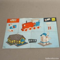 Juegos construcción - Lego: RARO. PLANO DE CONSTRUCCIÓN DE LEGO. 1958 – 1959. Lote 177822858