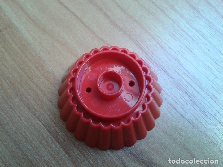 Juegos construcci&oacute;n - LEGO: Lego Duplo -- pieza complemento -- Circular -- Rojo - Foto 2
