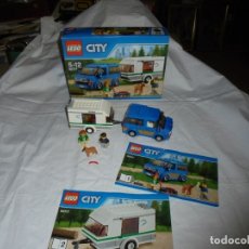 Juegos construcción - Lego: CAJA LEGO 60117 .-COCHE Y CARAVANA LEER DESCRIPCION ALGUNA FALTA. Lote 182612512