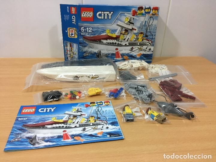 caja completa lego city 60147 - lancha sport fi Comprar Juegos construcción Lego antiguos en todocoleccion - 182979948