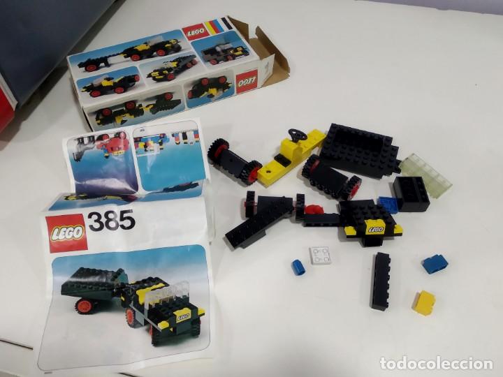 Juegos construcci&oacute;n - LEGO: ANTIGUA CAJA DE LEGO REF 385 - Foto 4