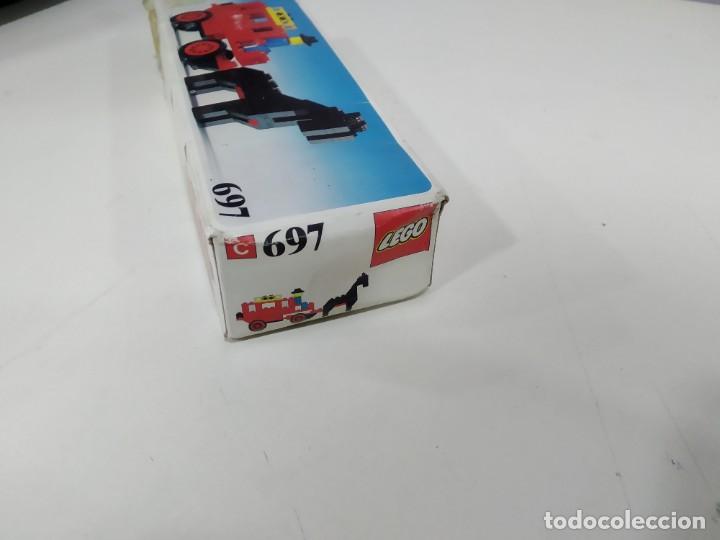 Juegos construcci&oacute;n - LEGO: ANTIGUA CAJA DE LEGO REF 697 - Foto 4