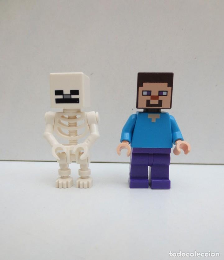 Juegos construcci&oacute;n - LEGO: DOS FIGURA MINECRAFT DE LEGO - Foto 1