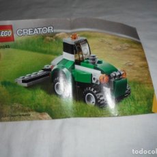 Juegos construcción - Lego: LIBRO DE INSTRUCCIONES LEGO CREATOR 31043