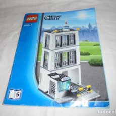 Juegos construcción - Lego: LIBRO DE INSTRUCCIONES LEGO CITY 60047 POLICE