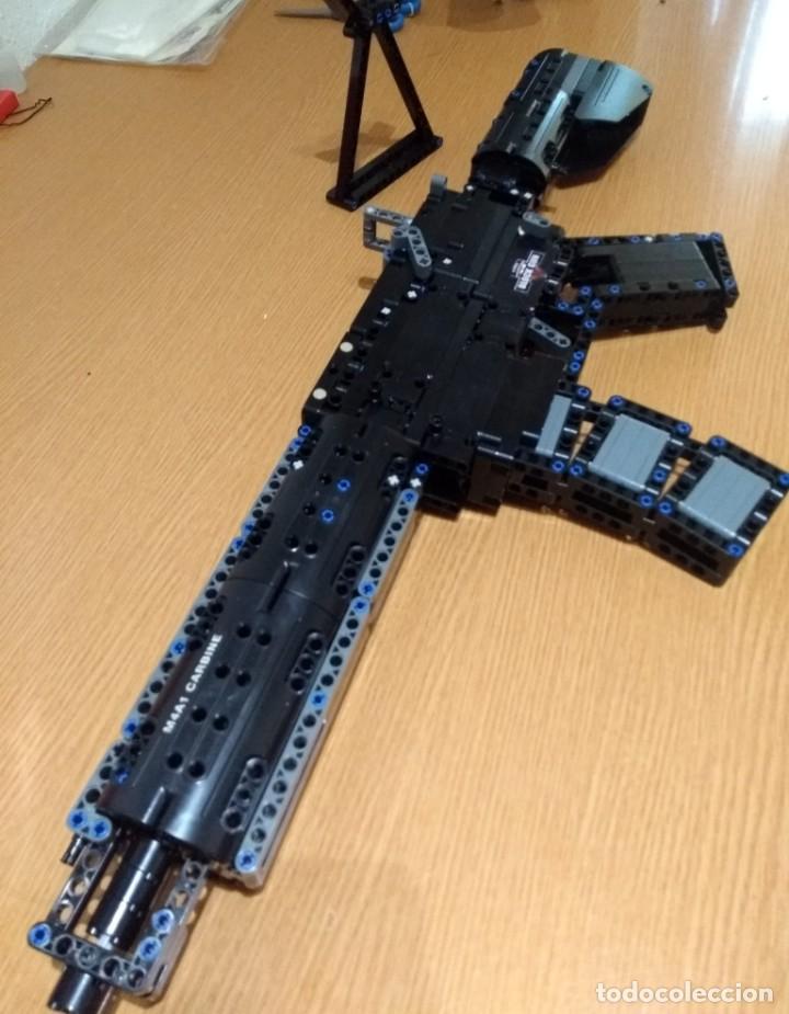 fusil automatico tipo lego block gun de tech m4 - Comprar ...