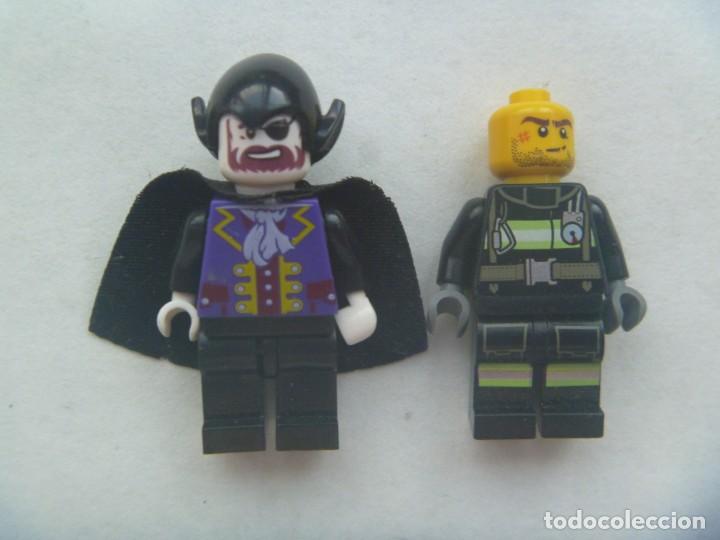 Juegos construcci&oacute;n - LEGO: LOTE DE 2 MINI FIGURAS DE LEGO - Foto 1
