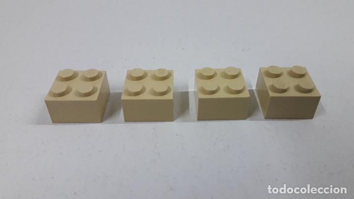 Juegos construcci&oacute;n - LEGO: CUATRO PIEZAS ORIGINALES DE LEGO - Foto 1
