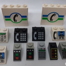 Juegos construcción - Lego: LEGO LOTE PIEZA VARIADA PEGATINA O SERIGRAFIADA TELEFONOS