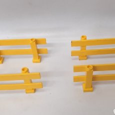 Juegos construcción - Lego: LEGO VALLAS DE MADERA AMARILLAS
