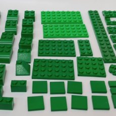 Juegos construcción - Lego: LEGO LOTE PIEZAS VARIADAS VERDES
