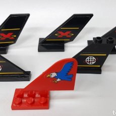 Juegos construcción - Lego: LEGO LOTE PIEZA VARIADA PEGATINA O SERIGRAFIADA TIMÓN DE DIRECCIÓN AVIÓN