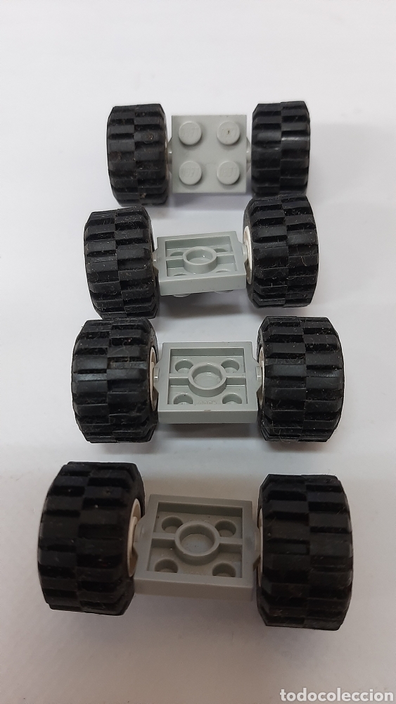 Juegos construcci&oacute;n - LEGO: Lego ruedas 6015 y ejes 4600 - Foto 1