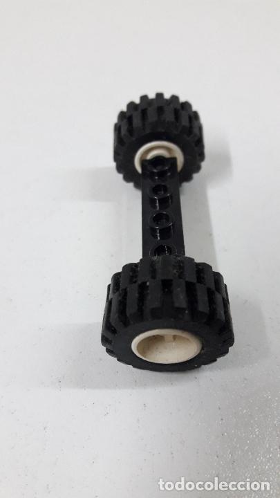Juegos construcci&oacute;n - LEGO: EJE CON DOS RUEDAS ORIGINAL DE LEGO - Foto 3