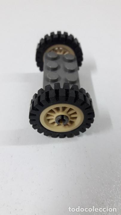 Juegos construcci&oacute;n - LEGO: EJE CON DOS RUEDAS ORIGINAL DE LEGO - Foto 3