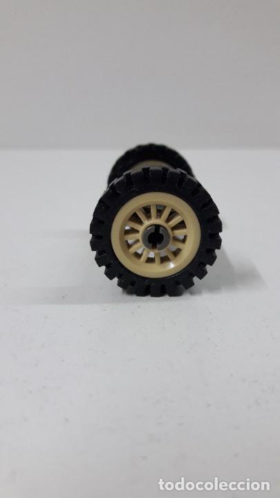 Juegos construcci&oacute;n - LEGO: EJE CON DOS RUEDAS ORIGINAL DE LEGO - Foto 4