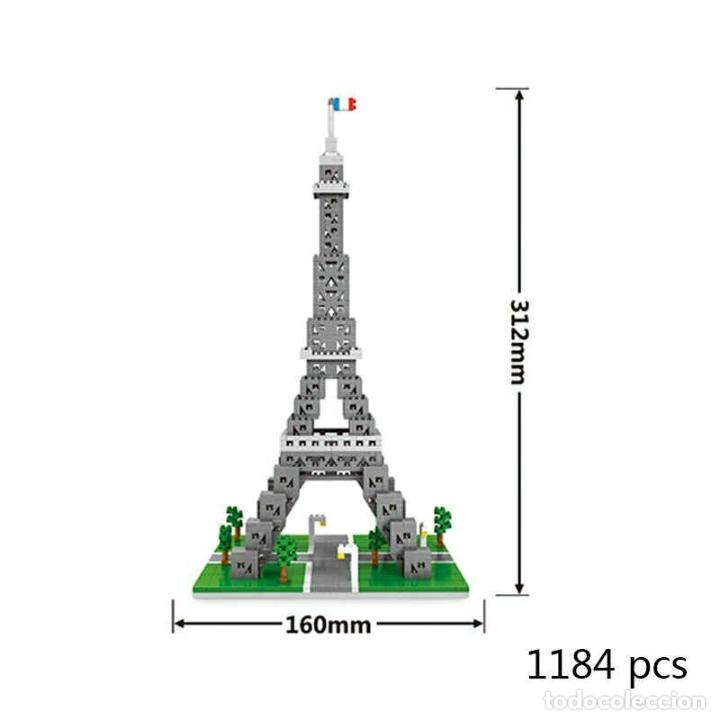 torre eiffel - mini piezas tipo lego - 1184 pcs - Acquista Giochi di  costruzione antichi LEGO su todocoleccion