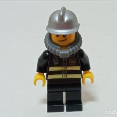 Juegos construcción - Lego: LEGO - FIGURA PERSONAJE BOMBERO CON BOMBONA DE OXÍGENO. Lote 292225578