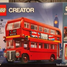 Juegos construcción - Lego: AUTOBÚS DE LONDRES LONDON BUS 10258 -LEGO CREATOR EXPERT- NUEVO, PRECINTADO