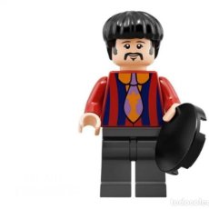 Juegos construcción - Lego: RINGO STARR MINI FIGURA COMPATIBLE CON LEGO THE BEATLES MUSICA LEGO. Lote 366721641