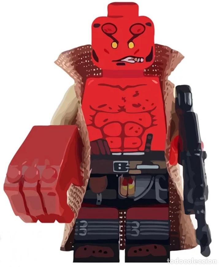 Juegos construcci&oacute;n - LEGO: HELLBOY MINI FIGURA COMPATIBLE CON LEGO DC LEGO - Foto 1