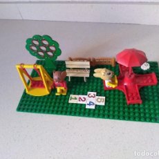 Juegos construcción - Lego: ANTIGUO DIORAMA DE LEGO AÑOS 80. Lote 306453173