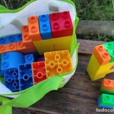 Juegos construcción - Lego: BOLSA LLENA PIEZAS LEGO, MÁS GRANDES QUE LAS DE LEGO DUPLO). Lote 306837523