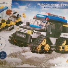 Juegos construcción - Lego: FURGÓN ORUGA POLICÍA JUGUETTOS (JUEGO DE CONSTRUCCIÓN COMPATIBLE CON LEGO).. Lote 310213188